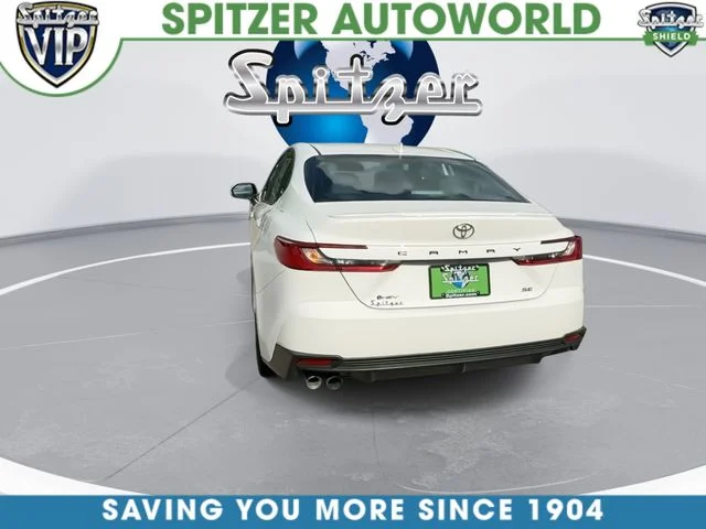 Certified Used 2025 White Toyota SE image 2