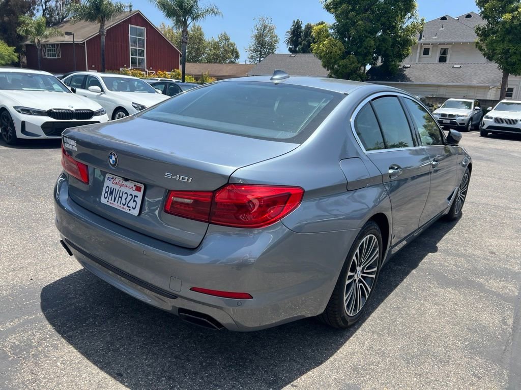 Used 2019 Bluestone Metallic BMW 540i image 6