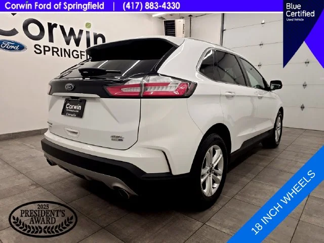 Certified Used 2019 Oxford White Ford SEL image 7