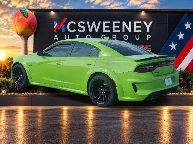 Used 2023 Green Dodge R/T Scat Pack Widebody image 3