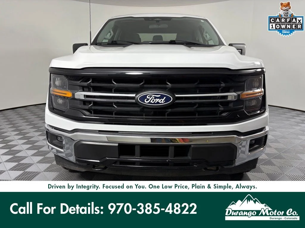 Used 2025 Oxford White Ford XLT image 3