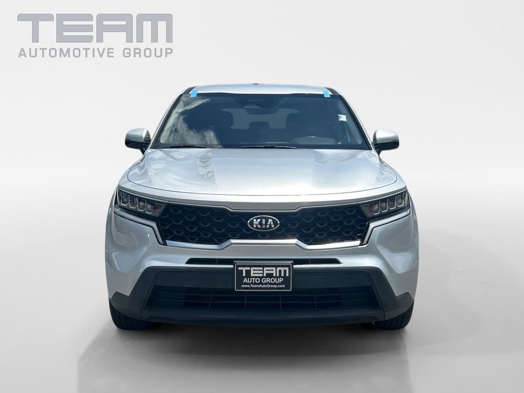 Used 2021 Silver Kia LX image 2