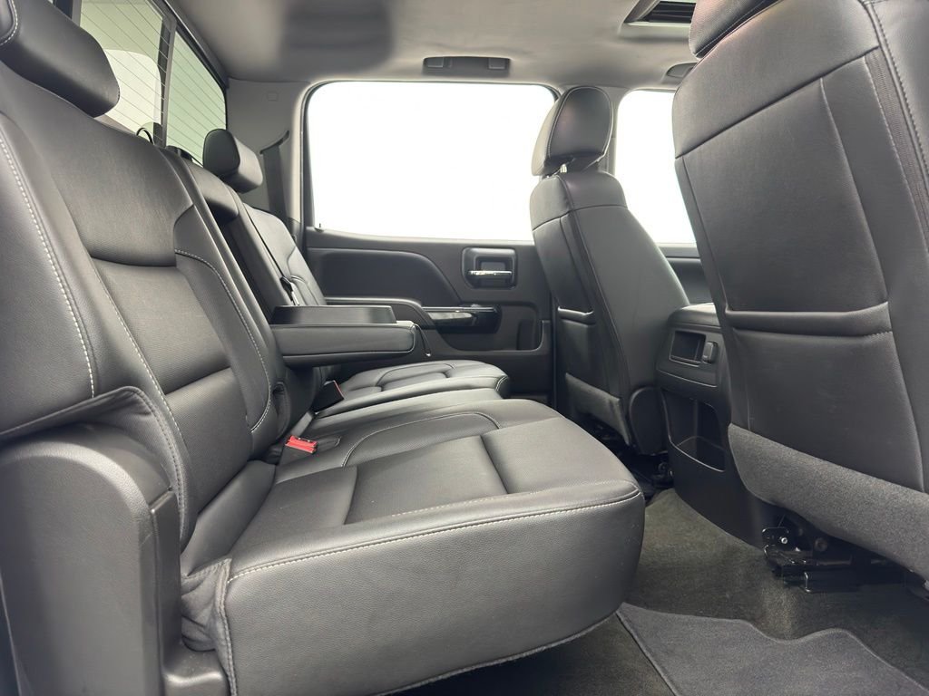 Used 2018 White Frost Tricoat GMC SLT image 37