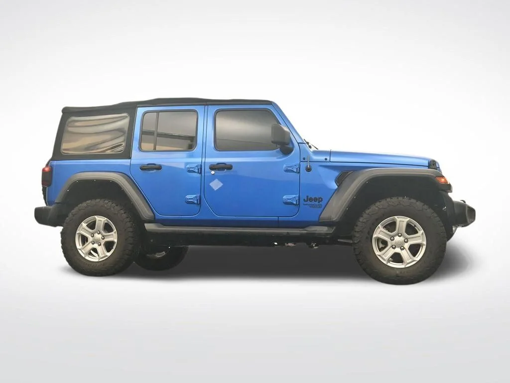 Used 2021 Blue Jeep Unlimited Sport S image 33