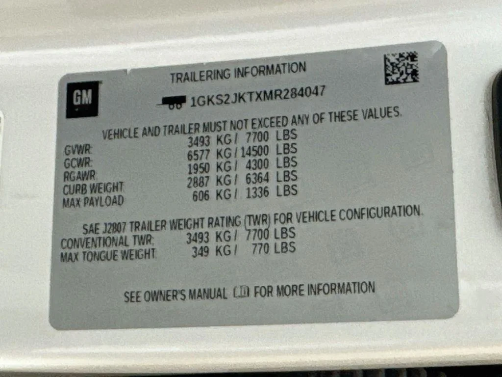 Used 2021 White Frost GMC Denali image 43