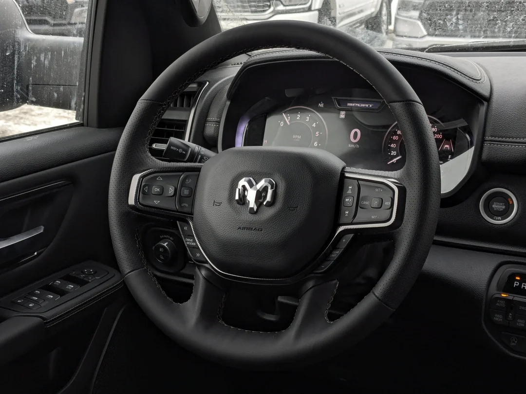 New 2026 Black RAM Sport - - Hurricane Turbo - 3.92 Axle - Anti-Spin Diff - Remote Start & More! image 17