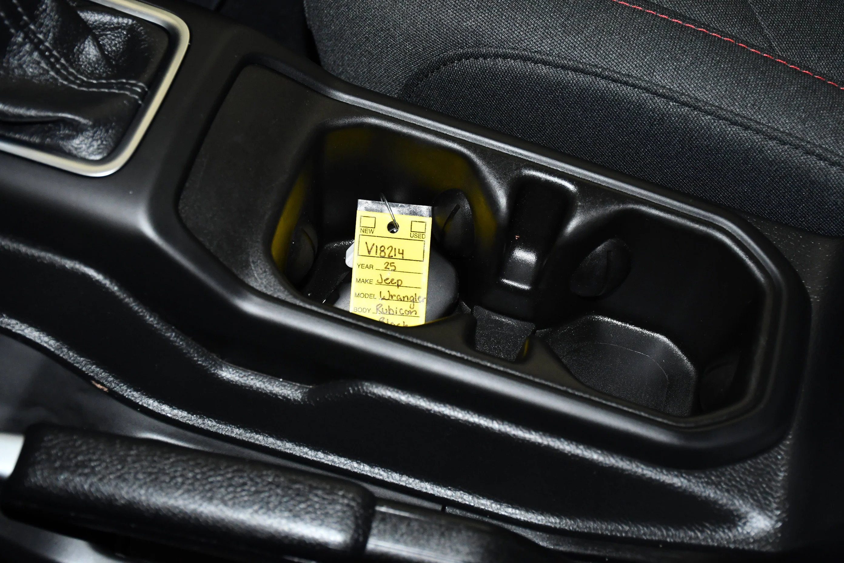 Used 2025 Black Clearcoat Jeep Rubicon image 24