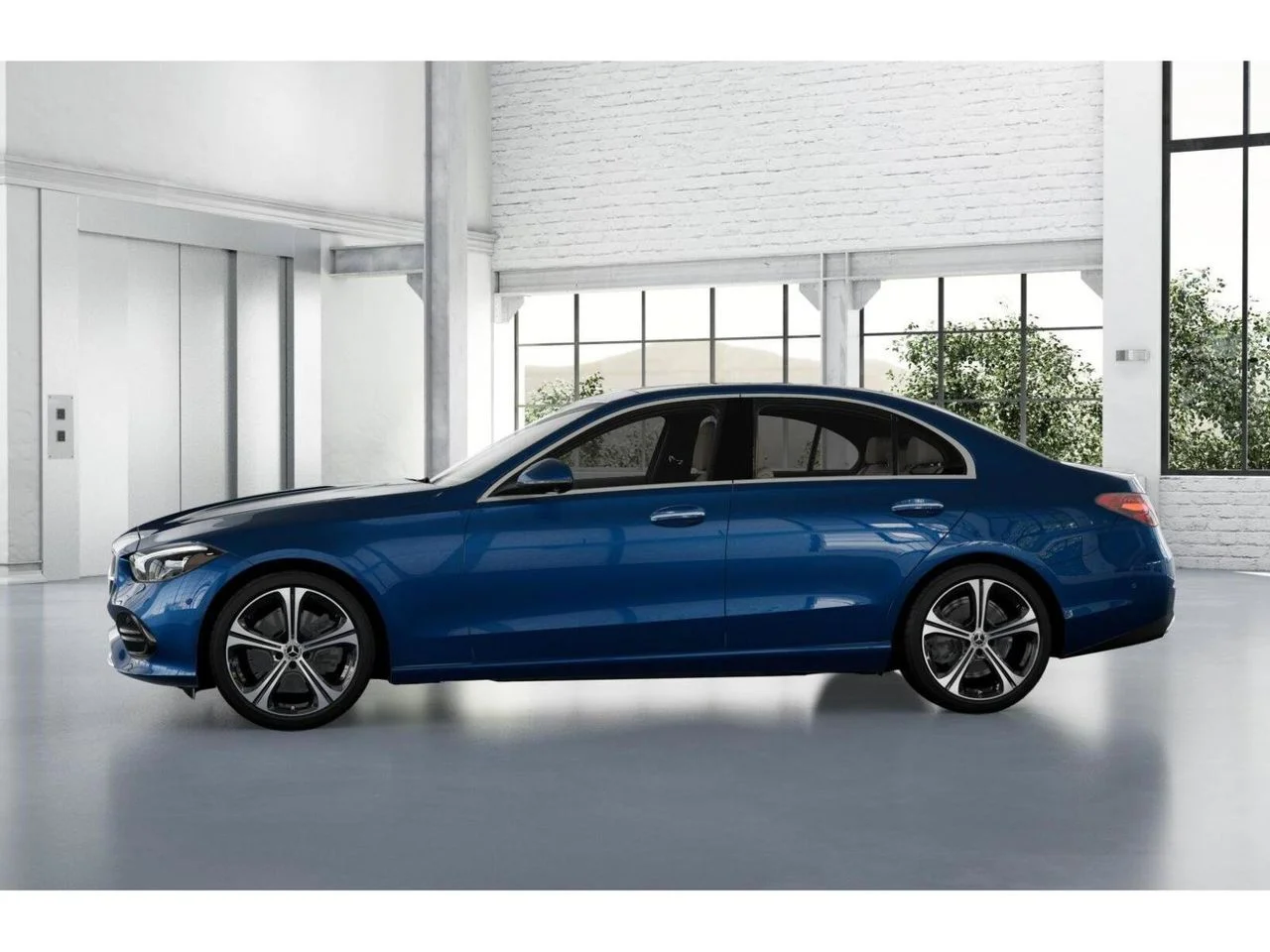 New 2026 Starling Blue Metallic Mercedes-Benz C 300 image 35