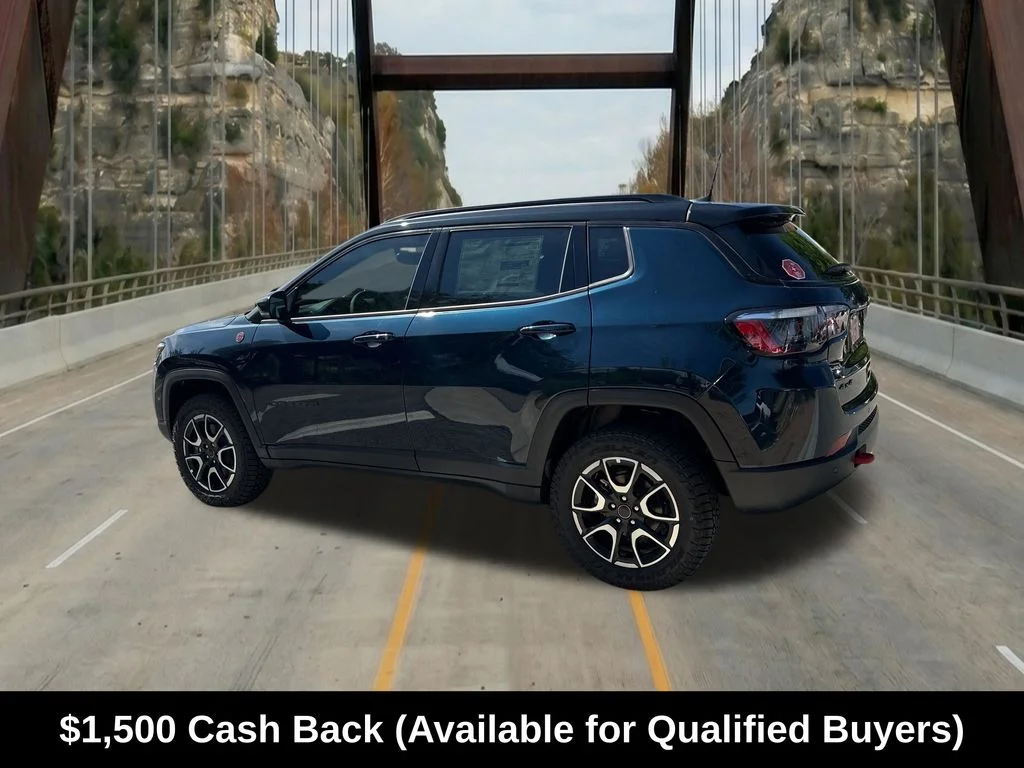 New 2026 Fathom Blue Pearl-Coat Exterior Paint Jeep Trailhawk image 6