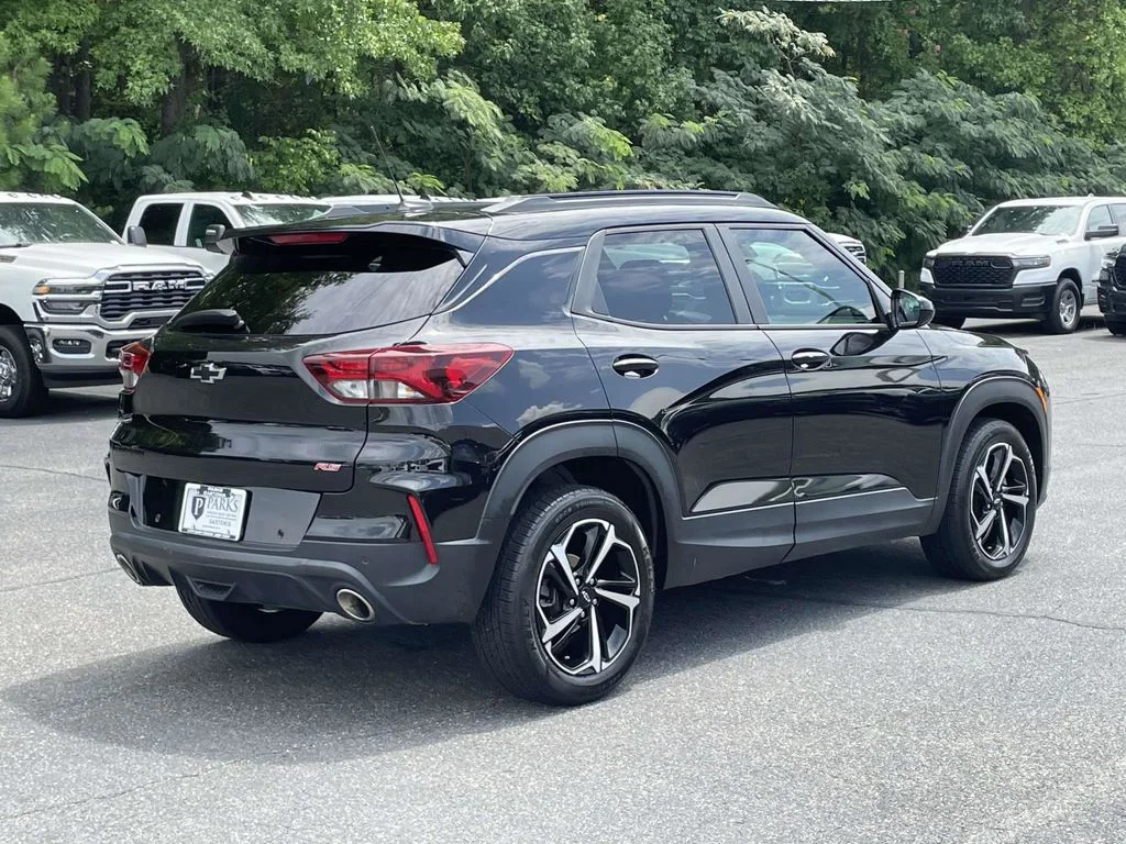 Certified Used 2021 Black Chevrolet RS image 8