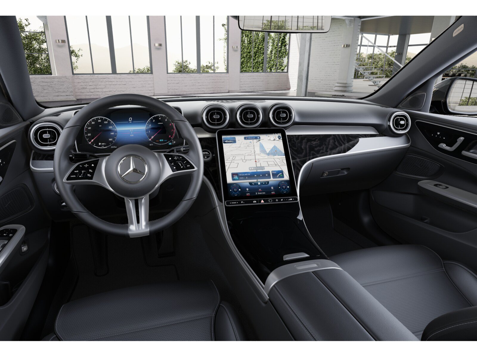 Certified Used 2023 Black Mercedes-Benz C 300 image 3