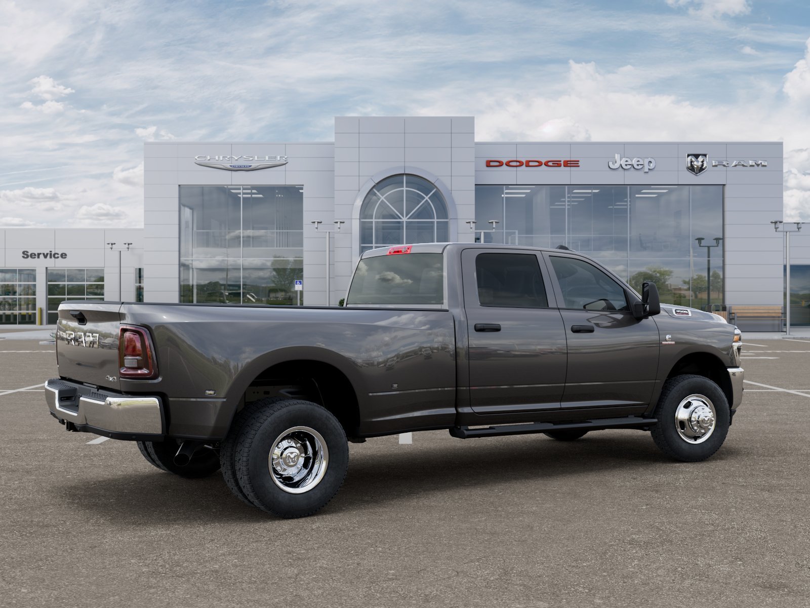 New 2026 Granite Crystal Metallic Clear-Coat Exterior Paint RAM Tradesman image 30