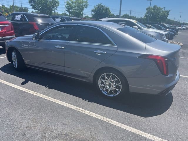 Used 2021 SATIN STEEL METALLIC Cadillac Luxury image 3