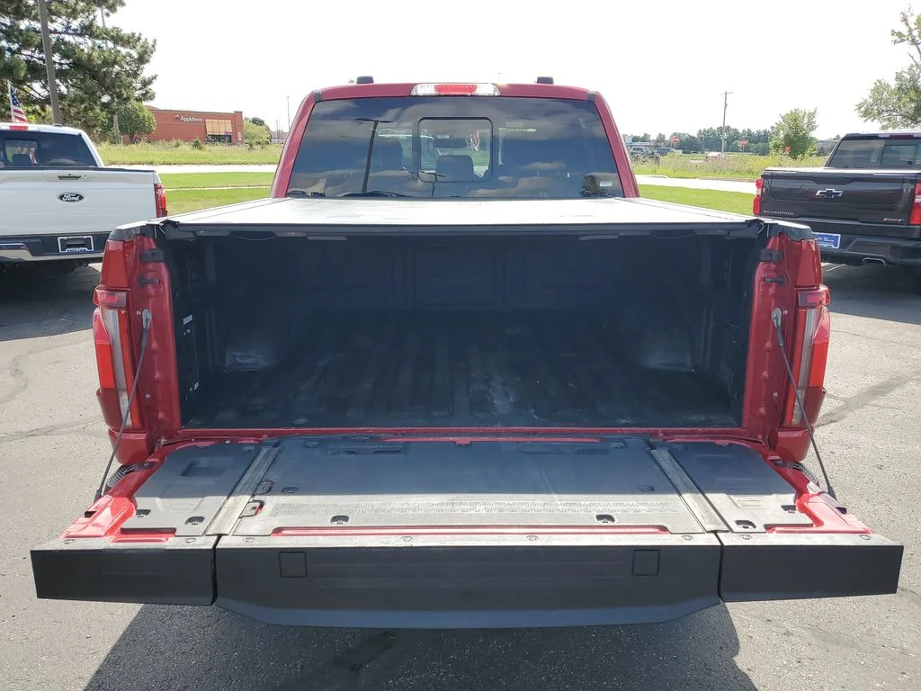 Certified Used 2024 Rapid Red Metallic Tinted Clearcoat Ford Lariat image 29