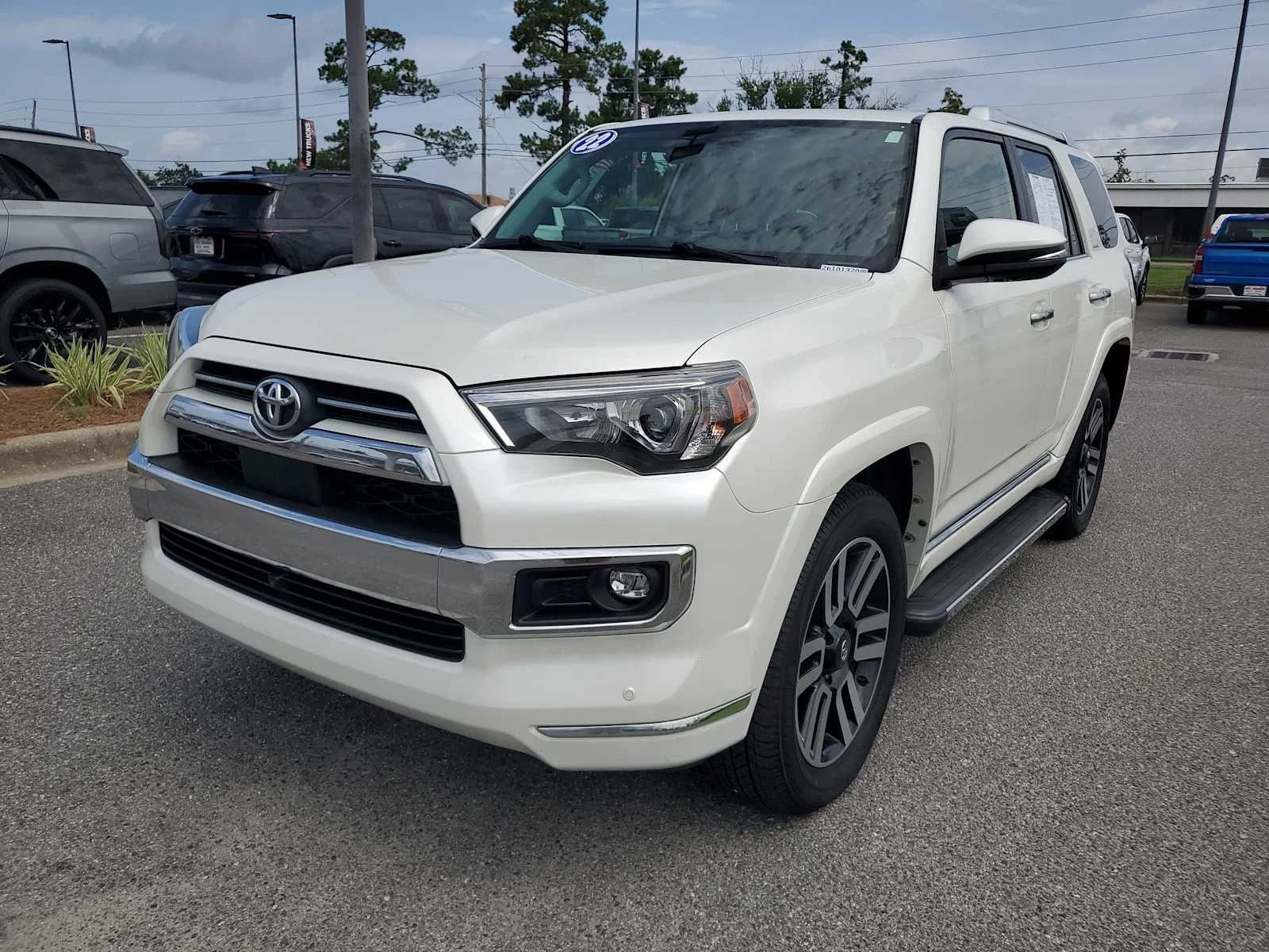 Used 2022 Blizzard Pearl White Toyota Limited image 1
