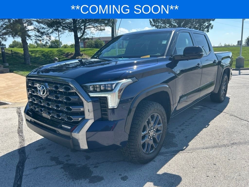 Used 2023 Blue Toyota Platinum image 1