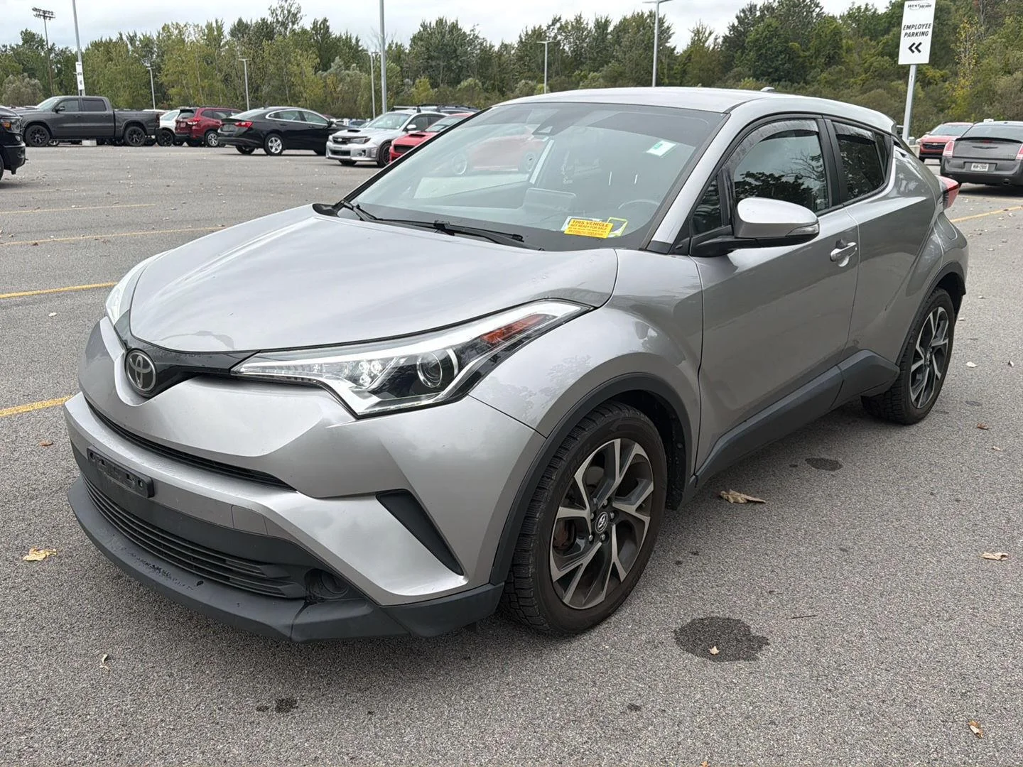 Used 2019 Silver Knockout Metallic Toyota XLE image 7