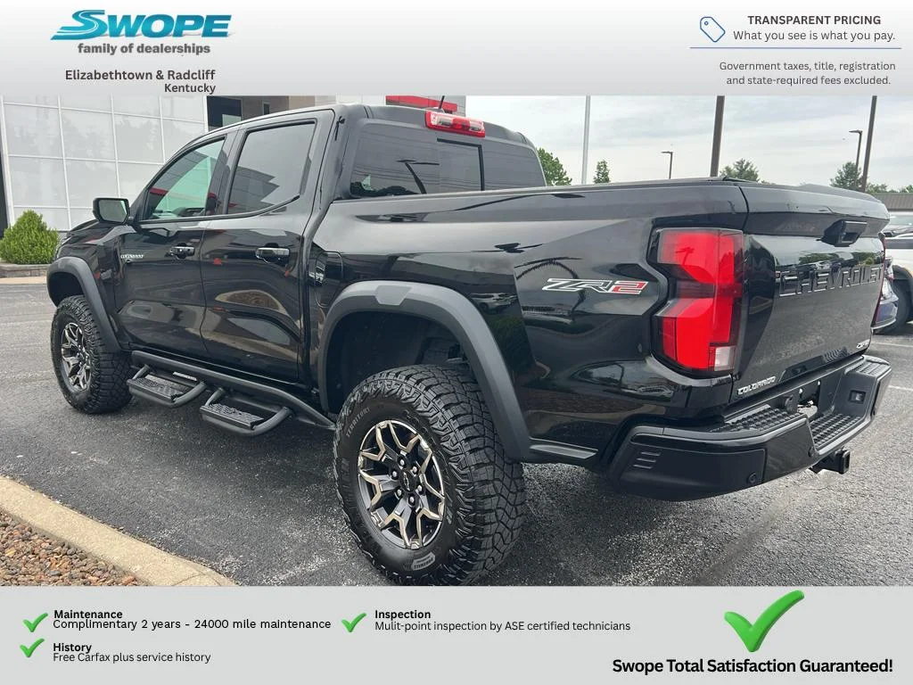 Used 2025 Black Chevrolet 4WD ZR2 image 5