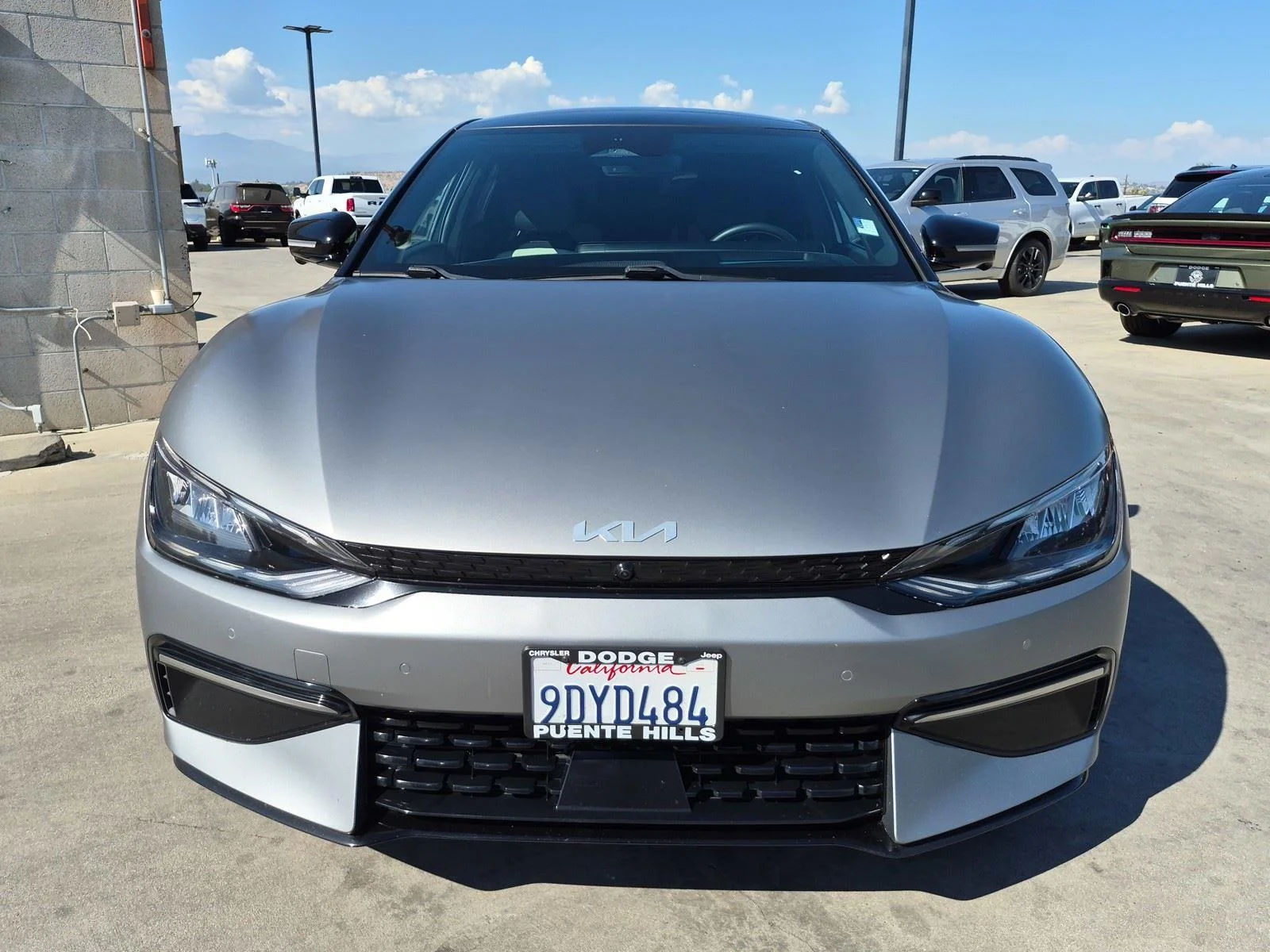 Used 2023 Steel Matte Gray Kia GT-Line image 2