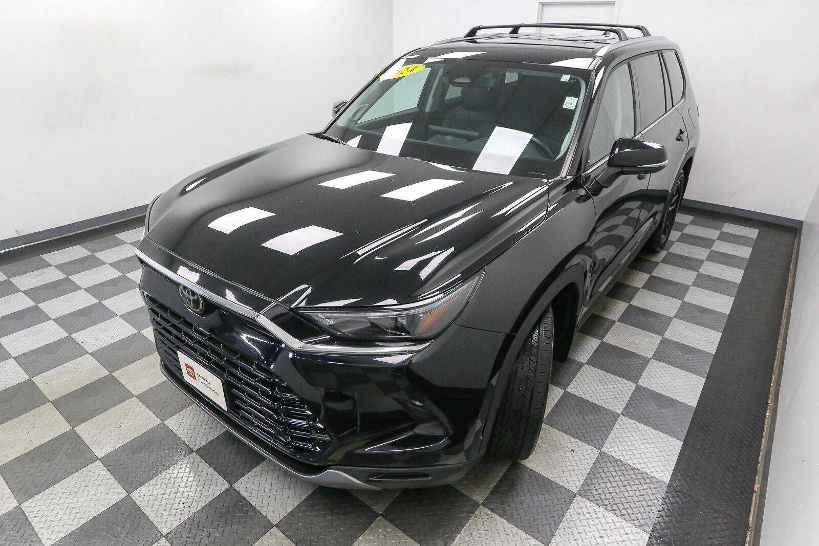Used 2024 Midnight Black Metallic Toyota Limited image 7