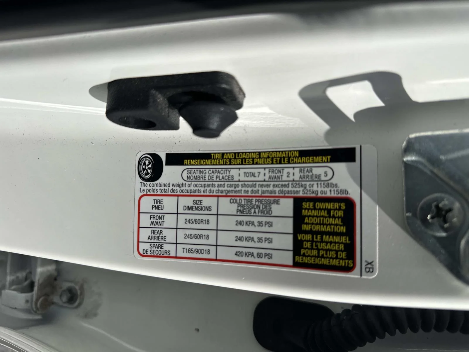 Certified Used 2025 Crystal White Pearl Subaru Premium 7-Passenger image 20