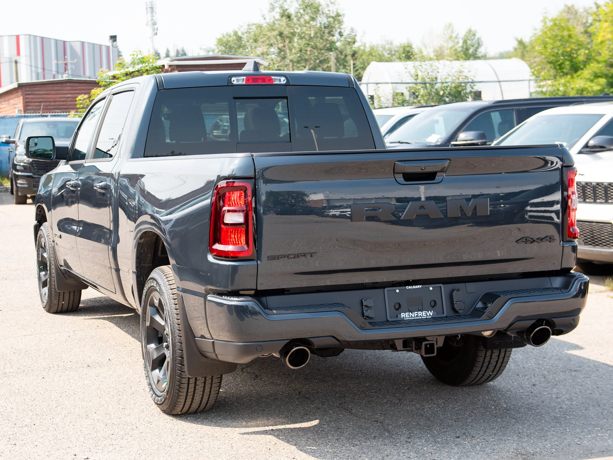 New 2026 Blue RAM Sport* Crew Cab 4x4, Panoramic Sunroof, Heated Seats, Alpine Audio image 4