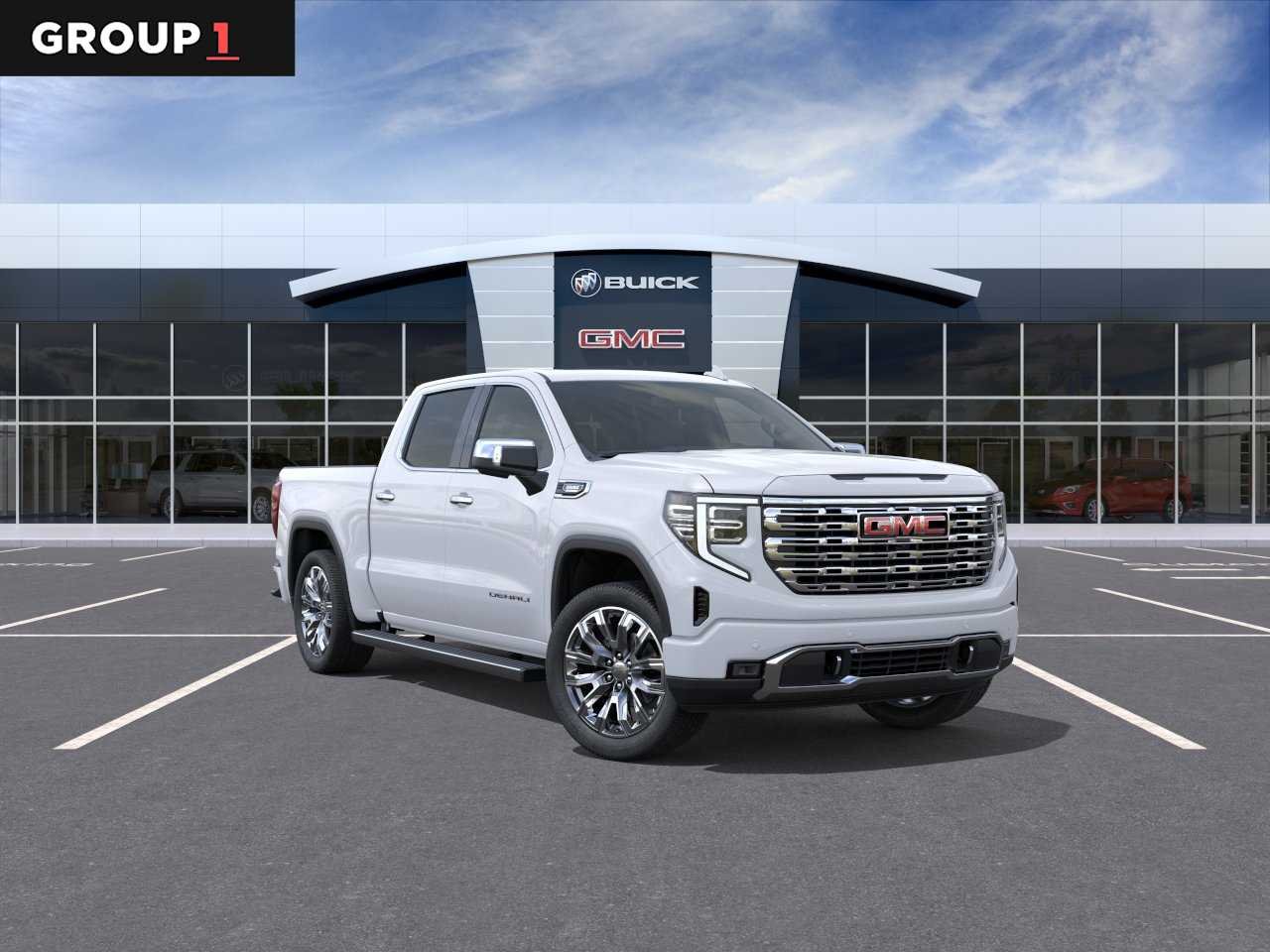 New 2026 Glacier White Tricoat GMC Denali image 1