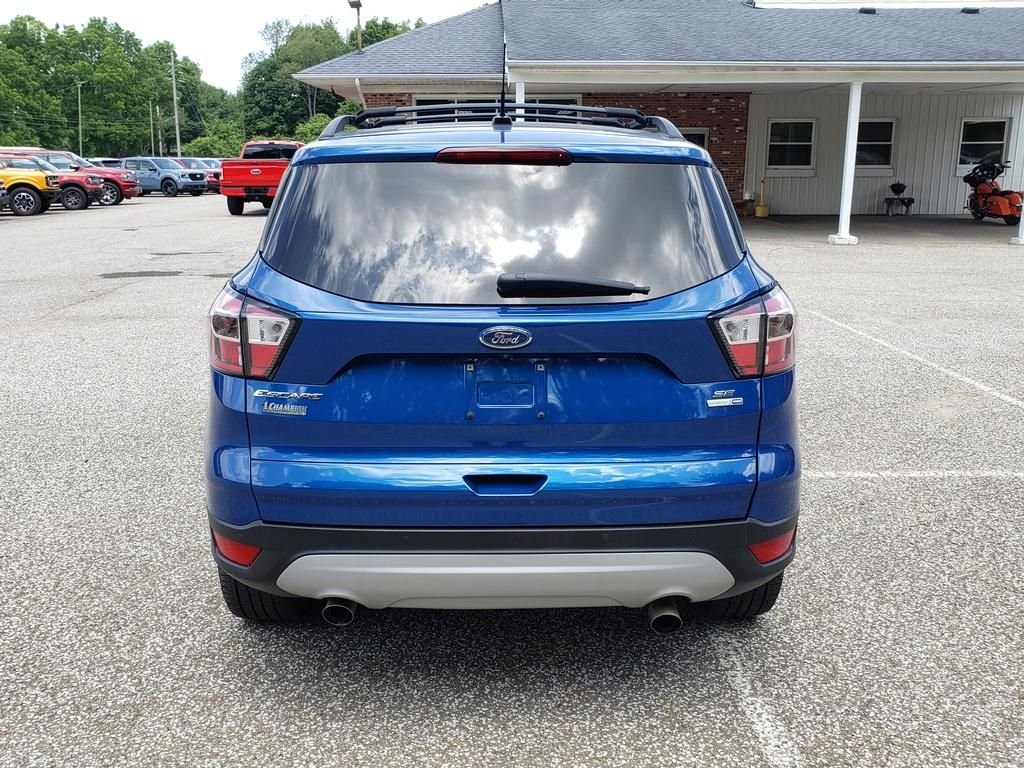 Used 2017 Lightning Blue Metallic Ford SE AWD Tech Pkg Power Seat 1.5 Ecoboost image 6