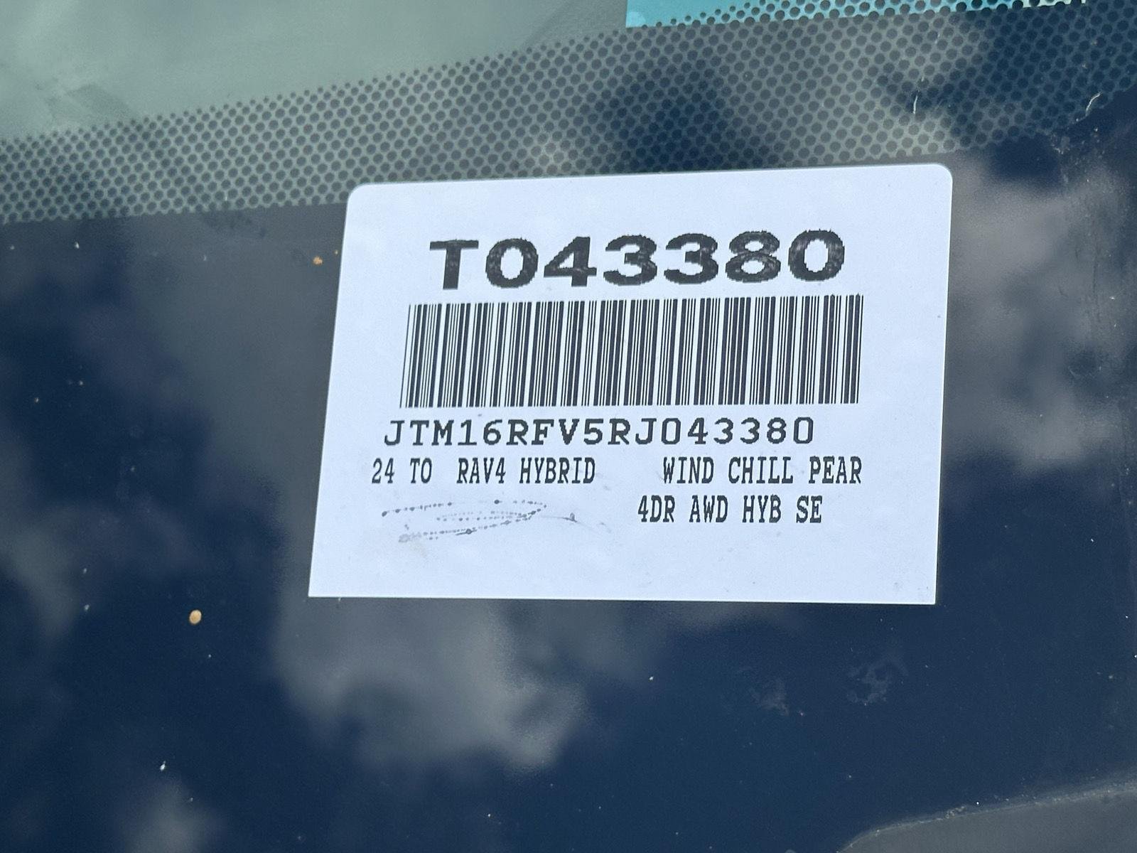 Used 2024 Wind Chill Pearl Toyota Hybrid SE image 14