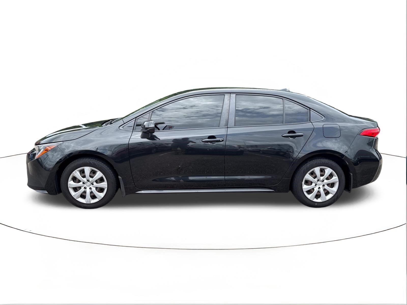 Used 2020 Black Sand Pearl Toyota LE image 6