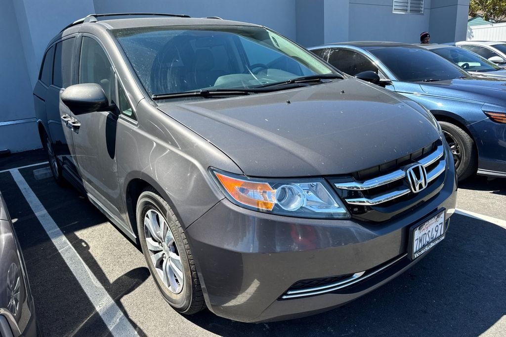 Used 2015 Smoky Topaz Metallic Honda EX image 2