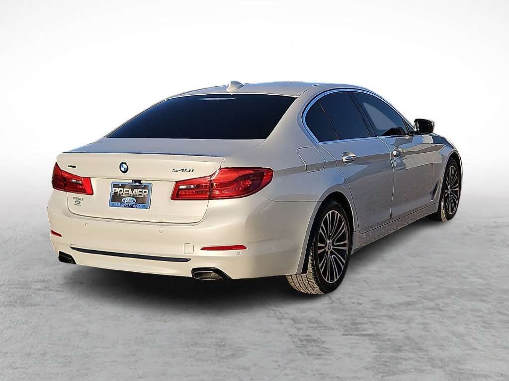Used 2018 White BMW 540i xDrive image 9