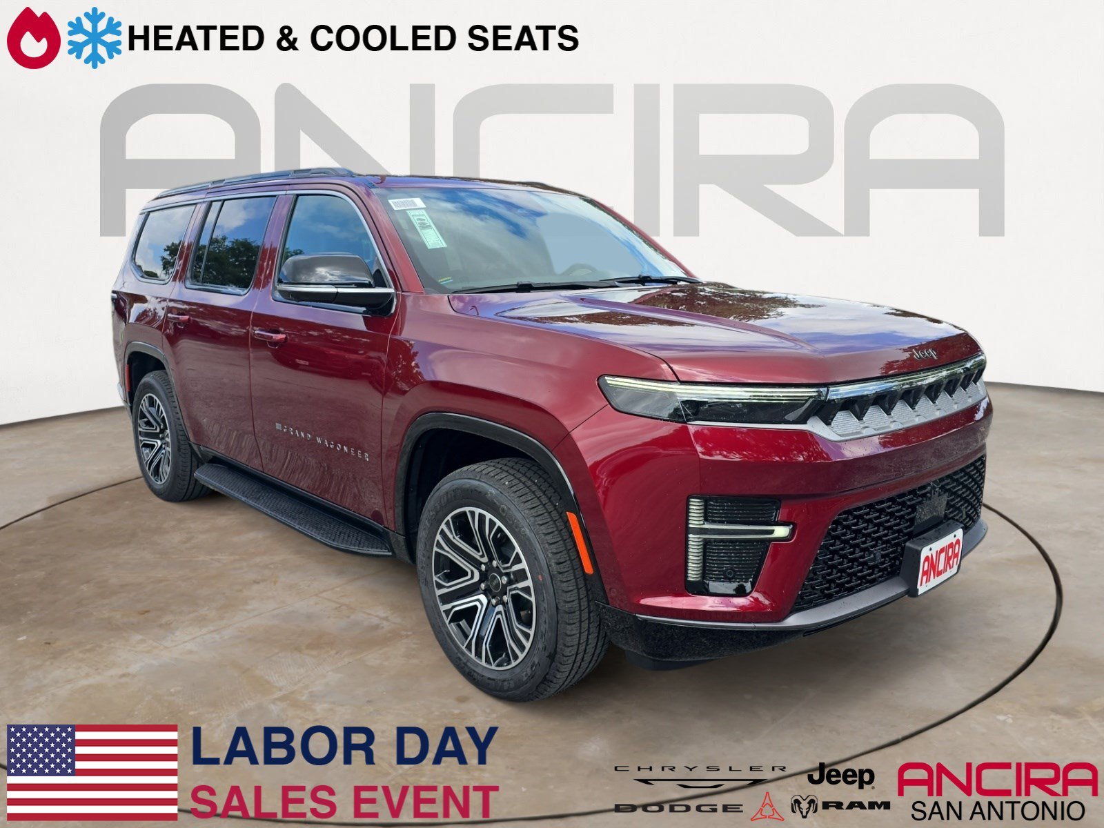 New 2026 Velvet Red Pearlcoat Jeep  image 1
