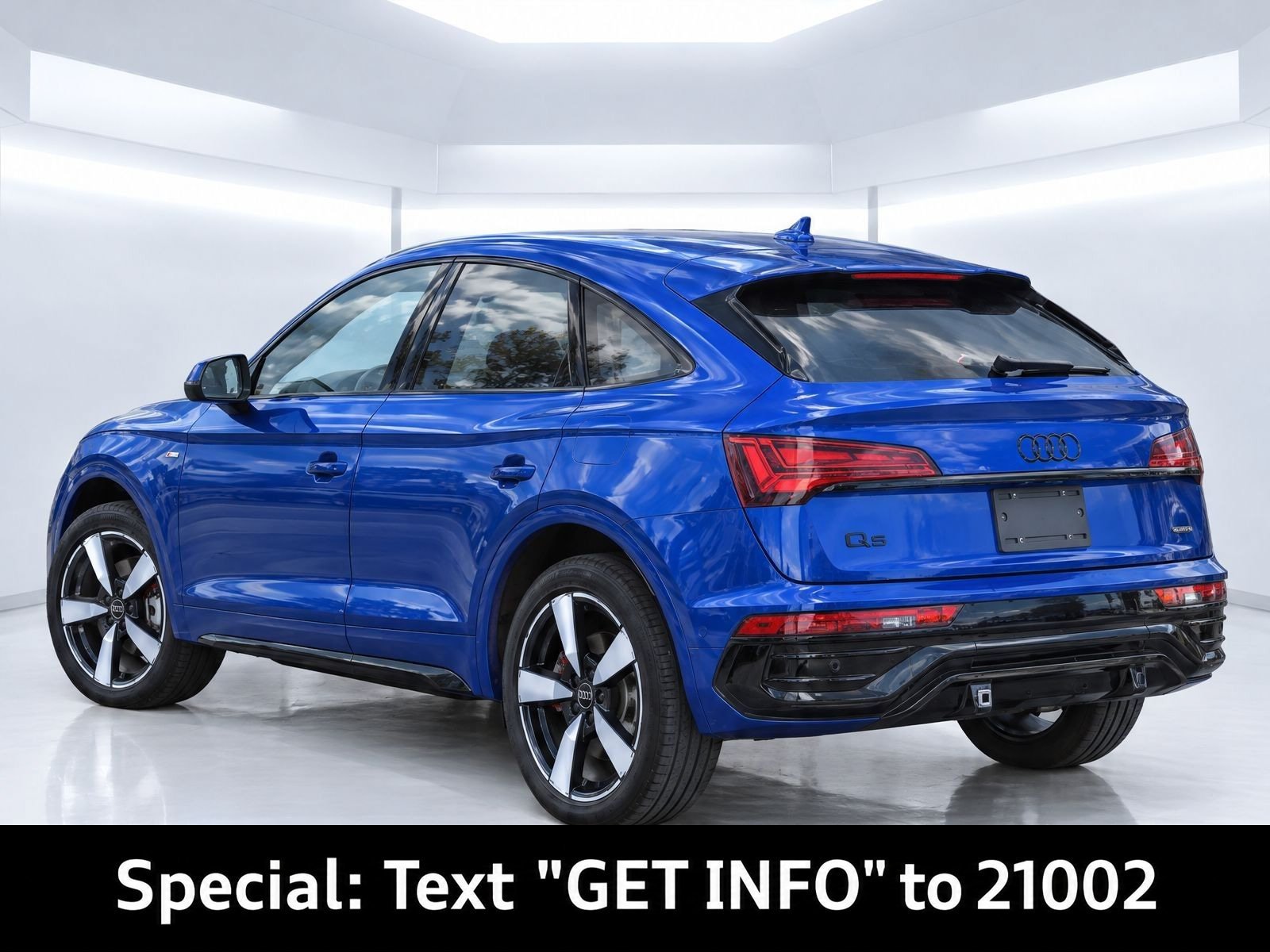 Certified Used 2024 Blue Audi 45 S line Premium image 7