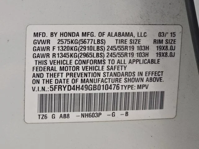 Used 2016 White Diamond Pearl Acura 3.5L image 23
