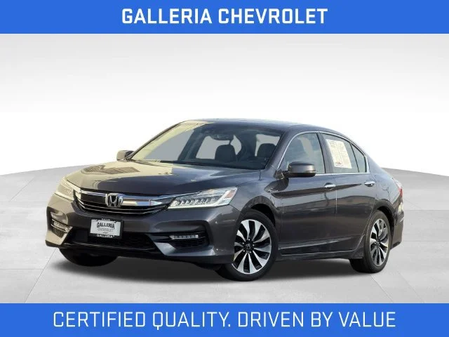 Used 2017 Honda Accord Hybrid Touring with VIN JHMCR6F75HC029366 for sale in Farmers Branch, TX