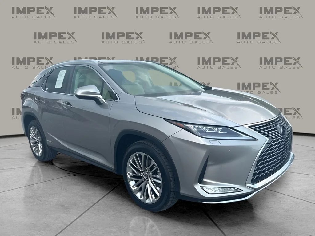 Used 2021 Silver Lexus 450h image 4