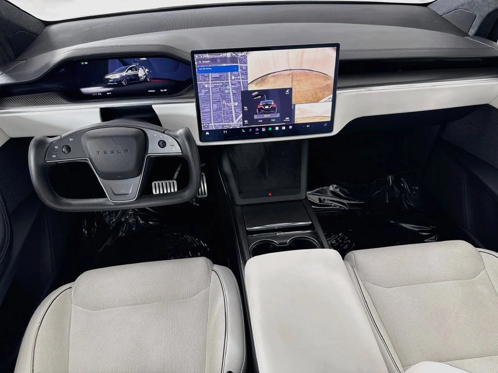Used 2024 Black Tesla Plaid image 24