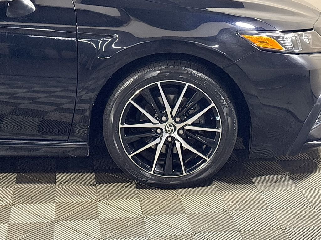 Used 2023 Midnight Black Metallic Toyota SE image 23