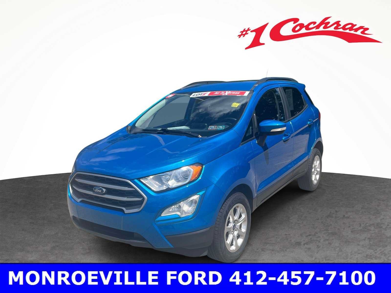 Used 2019 Blue Candy Metallic Tinted Clearcoat Ford SE image 16