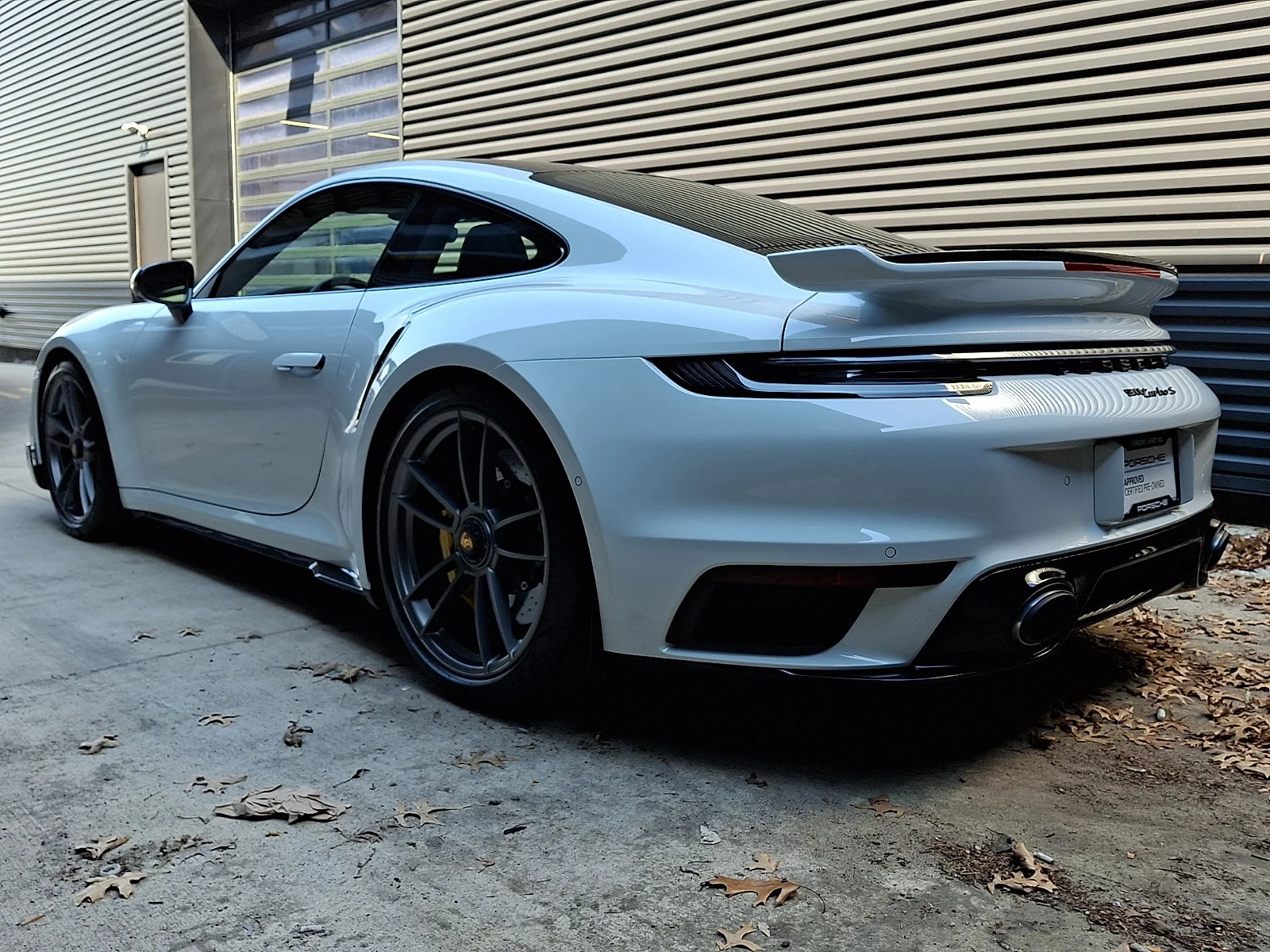 Used 2025 White   0Q Porsche Turbo S image 3