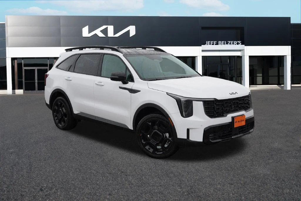 New 2026 Glacial White Pearl Kia X-Line EX AWD image 1