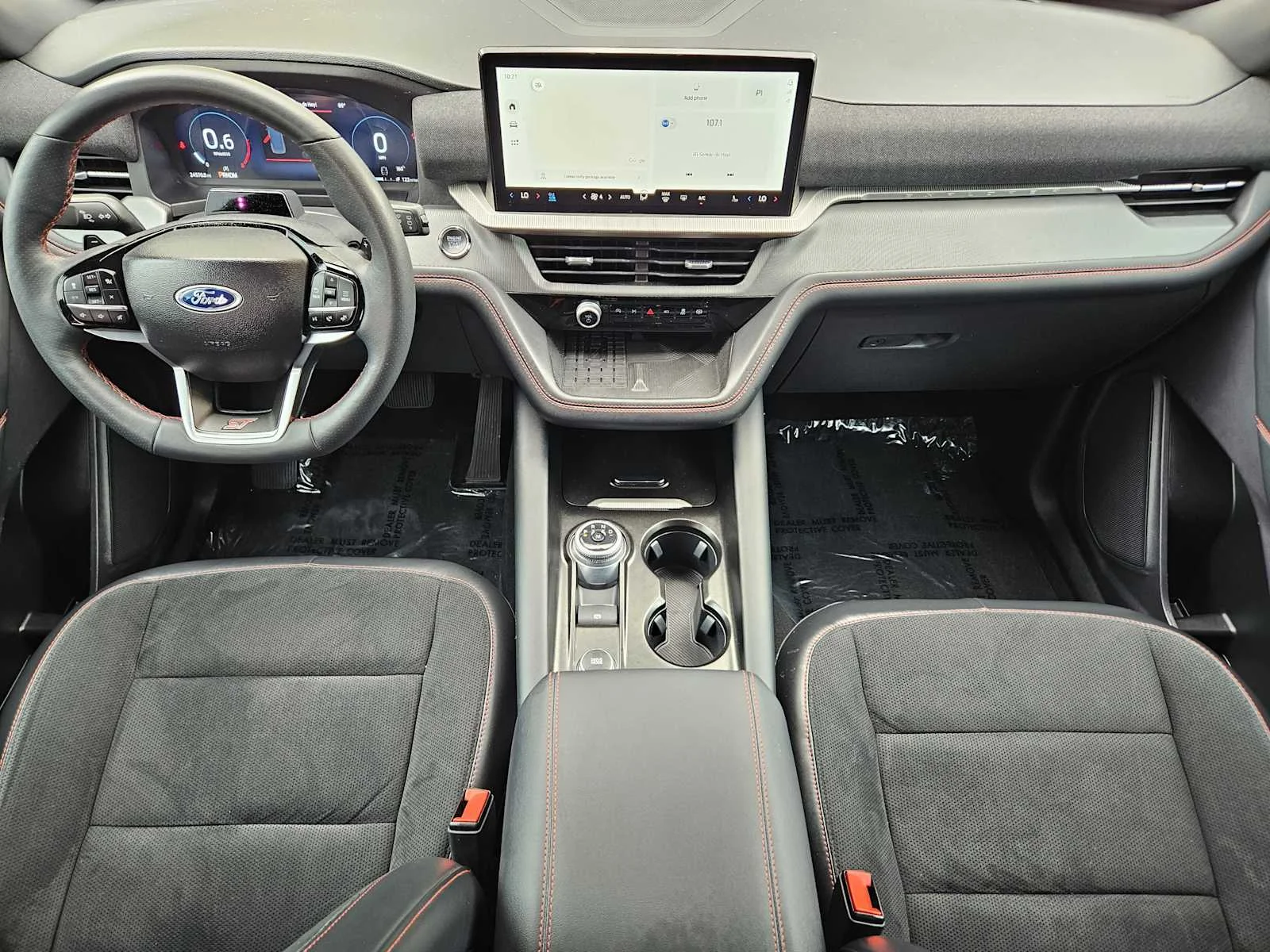 Used 2025 Agate Black Metallic Ford ST image 21