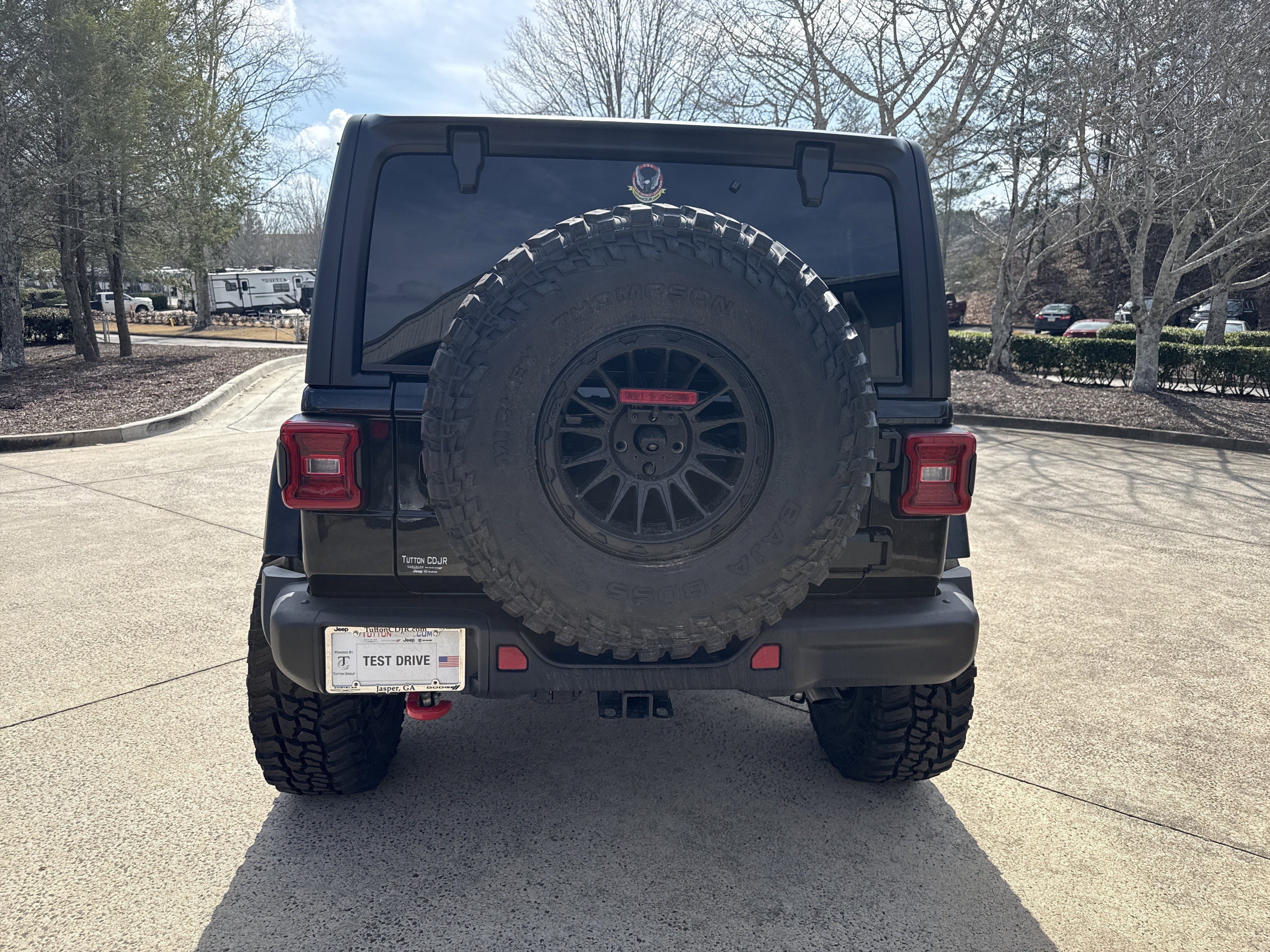 New 2025 Black Clearcoat Jeep Rubicon TG316 CUSTOM image 7