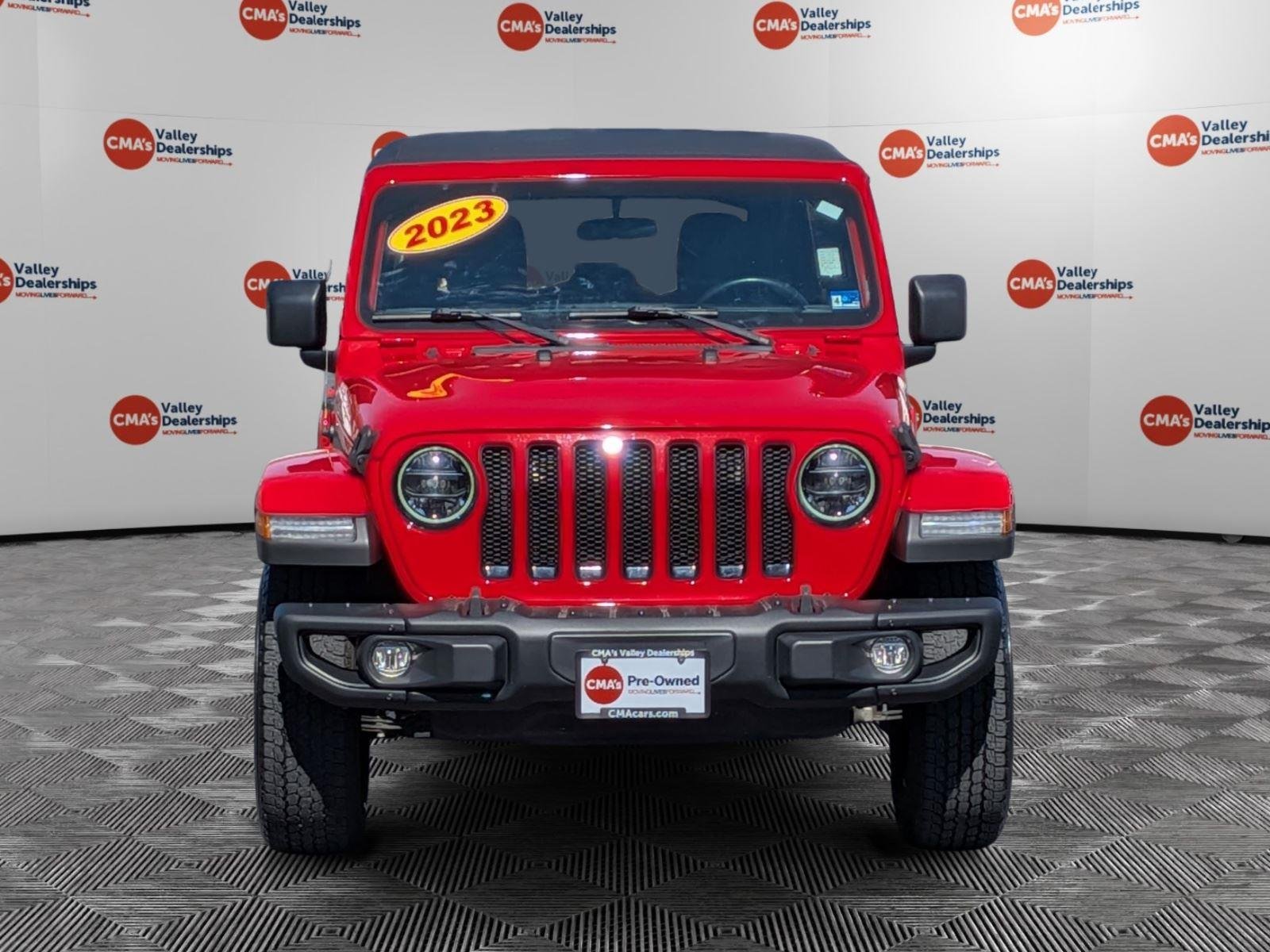 Used 2023 Firecracker Red Clearcoat Jeep Freedom image 2