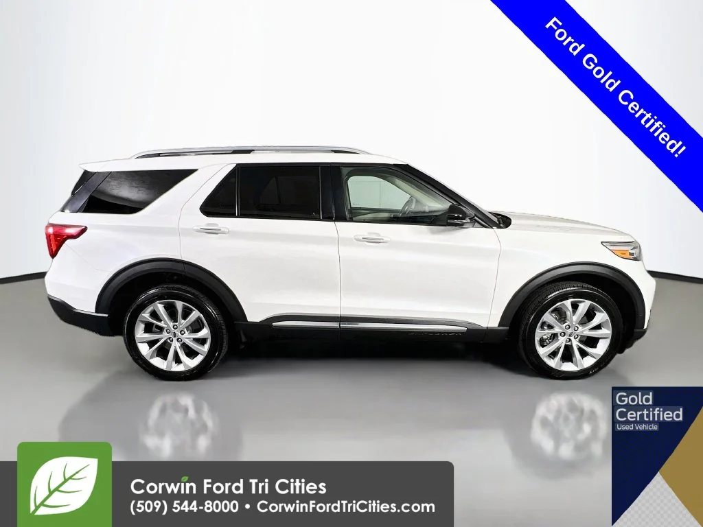 Used 2021 White Ford Platinum image 19