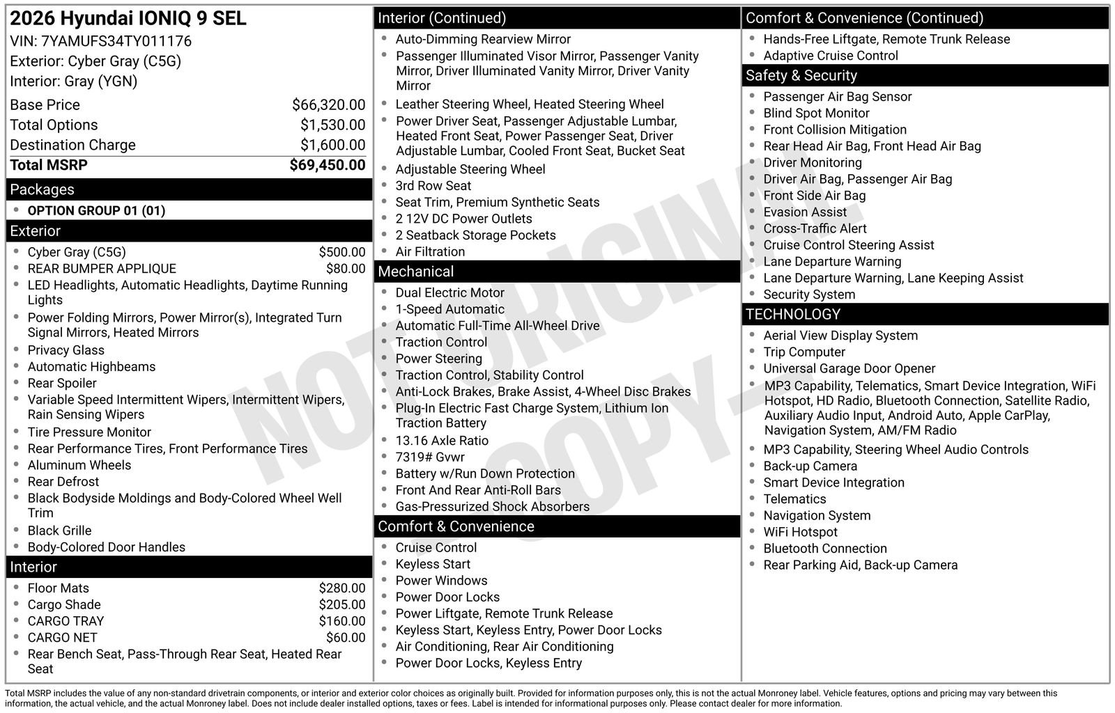 New 2026 Gray Hyundai SEL image 39