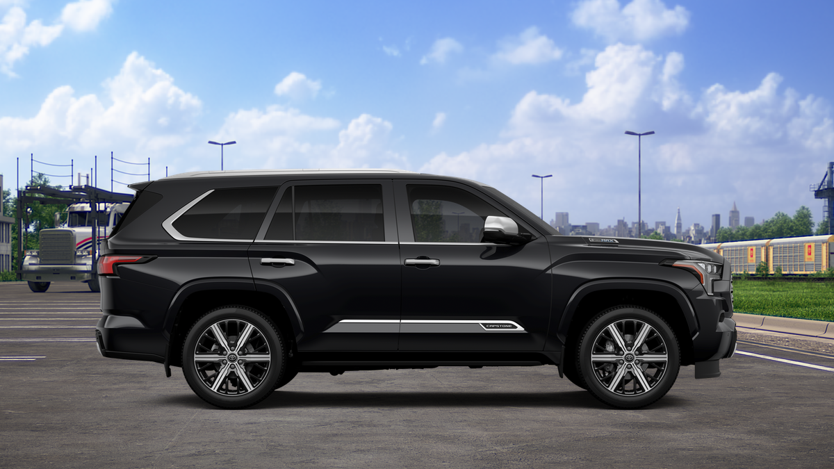 New 2026 Midnight Black Metallic Toyota Capstone image 12