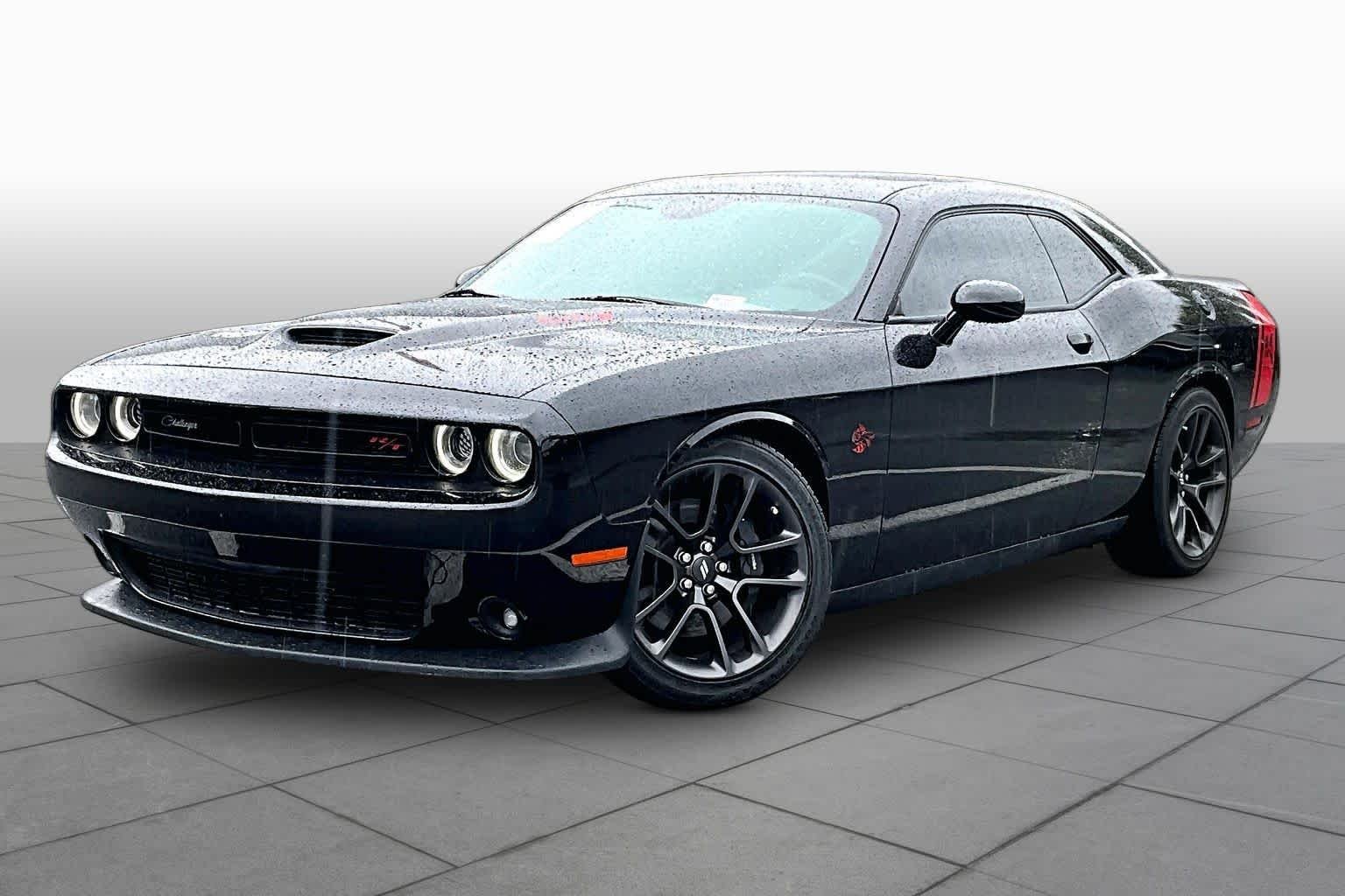 Used 2021 Pitch Black Clearcoat Dodge R/T Scat Pack image 2