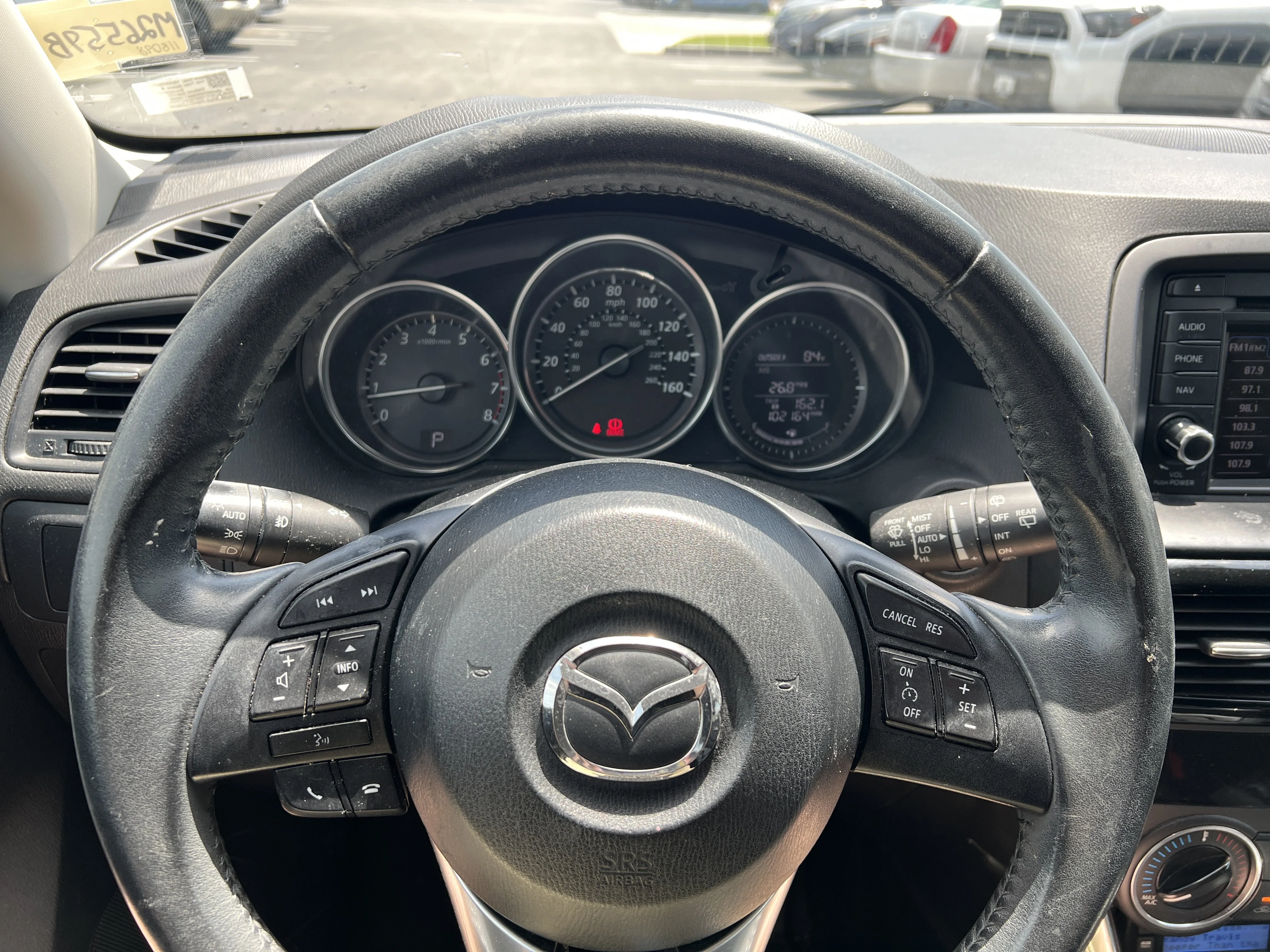 Used 2013 Zeal Red Mica Mazda Touring image 10